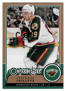 Stephane Veilleux - Minnesota Wild (NHL Hockey Card) 2008-09 O-Pee-Chee # 372 Mint