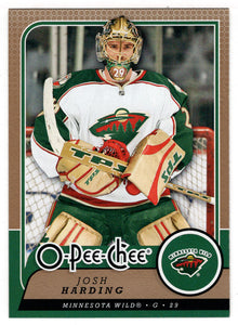 Josh Harding - Minnesota Wild (NHL Hockey Card) 2008-09 O-Pee-Chee # 383 Mint