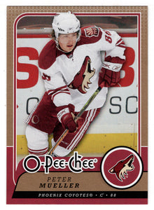 Peter Mueller - Phoenix Coyotes (NHL Hockey Card) 2008-09 O-Pee-Chee # 397 Mint