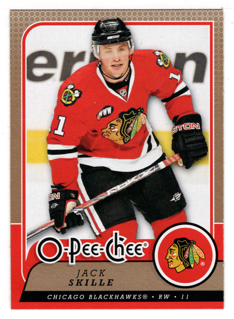 Jack Skille - Chicago Blackhawks (NHL Hockey Card) 2008-09 O-Pee-Chee # 408 Mint