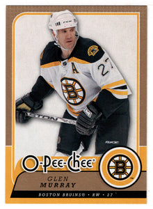 Glen Murray - Boston Bruins (NHL Hockey Card) 2008-09 O-Pee-Chee # 432 Mint