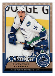 Alexandre Burrows - Vancouver Canucks (NHL Hockey Card) 2008-09 O-Pee-Chee # 450 Mint