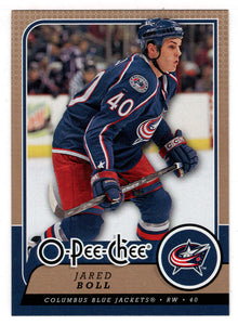 Jared Boll - Columbus Blue Jackets (NHL Hockey Card) 2008-09 O-Pee-Chee # 465 Mint