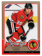 Robert Lang - Chicago Blackhawks (NHL Hockey Card) 2008-09 O-Pee-Chee # 467 Mint