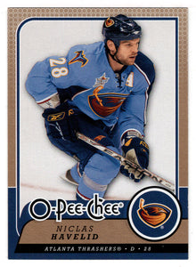 Niclas Havelid - Atlanta Thrashers (NHL Hockey Card) 2008-09 O-Pee-Chee # 470 Mint