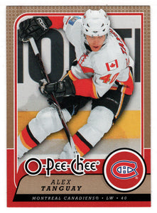 Alex Tanguay - Montreal Canadiens (NHL Hockey Card) 2008-09 O-Pee-Chee # 489 Mint