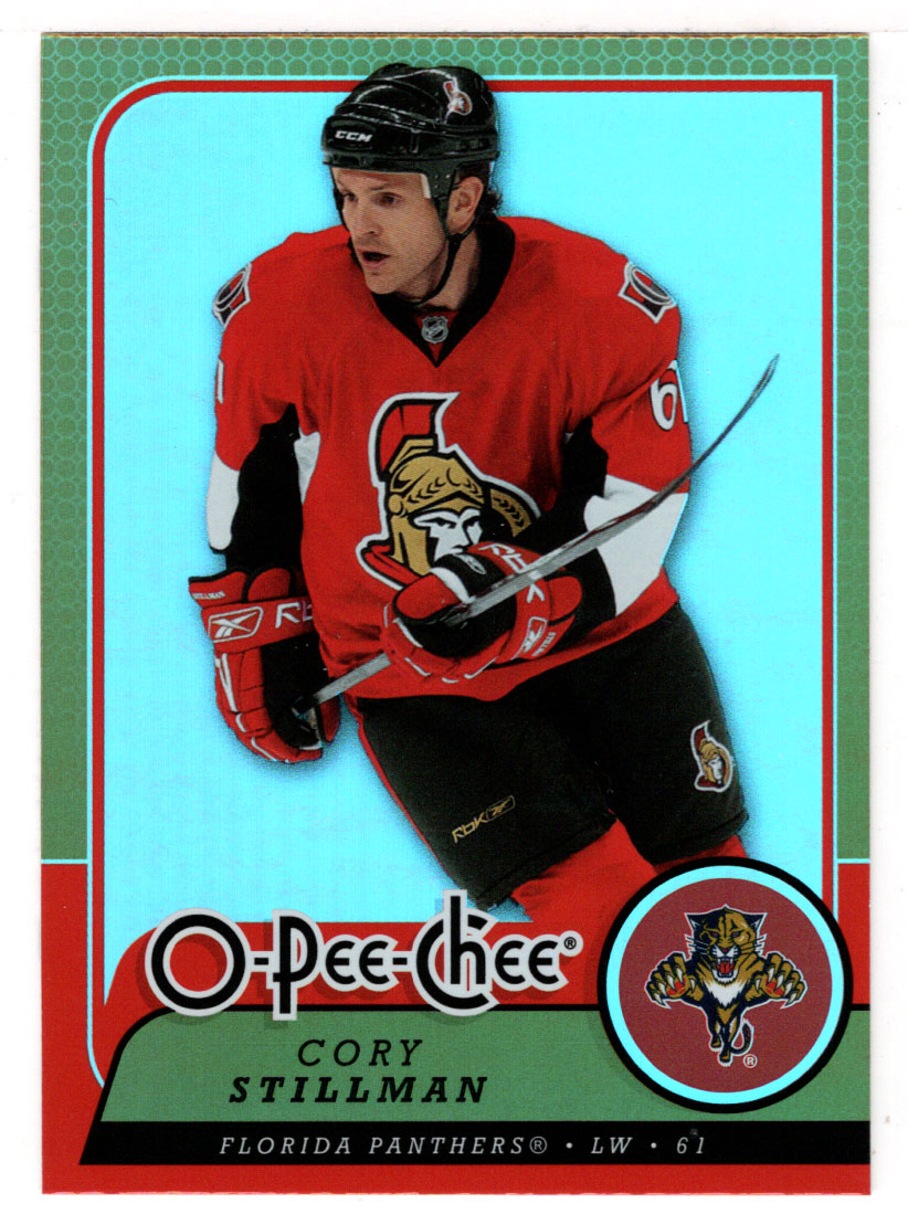 Cory Stillman - Florida Panthers (NHL Hockey Card) 2008-09 O-Pee-Chee GOLD # 82 Mint