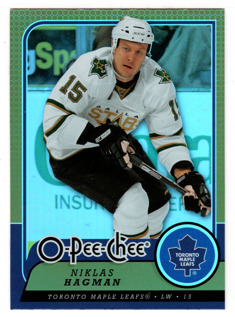 Niklas Hagman - Toronto Maple Leafs (NHL Hockey Card) 2008-09 O-Pee-Chee GOLD # 291 Mint