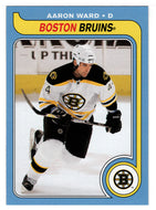 Aaron Ward - Boston Bruins (NHL Hockey Card) 2008-09 O-Pee-Chee 1979-80 Retro # 150 Mint