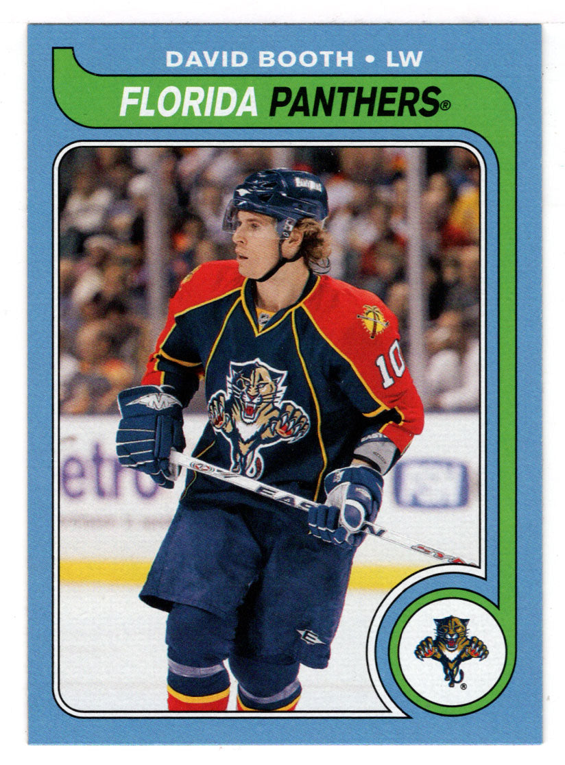 David Booth - Florida Panthers (NHL Hockey Card) 2008-09 O-Pee-Chee 1979-80 Retro # 180 Mint