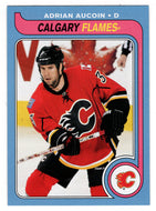 Adrian Aucoin - Calgary Flames (NHL Hockey Card) 2008-09 O-Pee-Chee 1979-80 Retro # 255 Mint