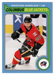 Kristian Huselius - Columbus Blue Jackets (NHL Hockey Card) 2008-09 O-Pee-Chee 1979-80 Retro # 295 Mint