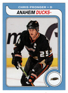 Chris Pronger - Anaheim Ducks (NHL Hockey Card) 2008-09 O-Pee-Chee 1979-80 Retro # 355 Mint