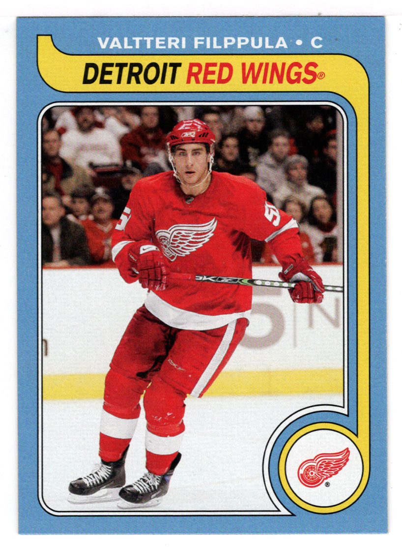 Valtteri Filppula - Detroit Red Wings (NHL Hockey Card) 2008-09 O-Pee-Chee 1979-80 Retro # 404 Mint