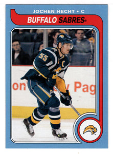 Jochen Hecht - Buffalo Sabres (NHL Hockey Card) 2008-09 O-Pee-Chee 1979-80 Retro # 409 Mint