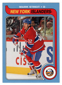 Mark Streit - New York Islanders (NHL Hockey Card) 2008-09 O-Pee-Chee 1979-80 Retro # 444 Mint