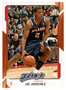 Joe Johnson - Atlanta Hawks (NBA Basketball Card) 2008-09 Upper Deck MVP # 1 Mint