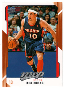 Mike Bibby - Atlanta Hawks (NBA Basketball Card) 2008-09 Upper Deck MVP # 5 Mint