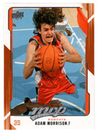 Adam Morrison - Charlotte Bobcats (NBA Basketball Card) 2008-09 Upper Deck MVP # 13 Mint