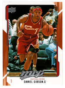 Daniel Gibson - Cleveland Cavaliers (NBA Basketball Card) 2008-09 Upper Deck MVP # 27 Mint