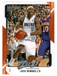 Josh Howard - Dallas Mavericks (NBA Basketball Card) 2008-09 Upper Deck MVP # 31 Mint