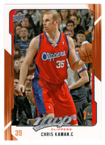 Chris Kaman - Los Angeles Clippers (NBA Basketball Card) 2008-09 Upper Deck MVP # 64 Mint