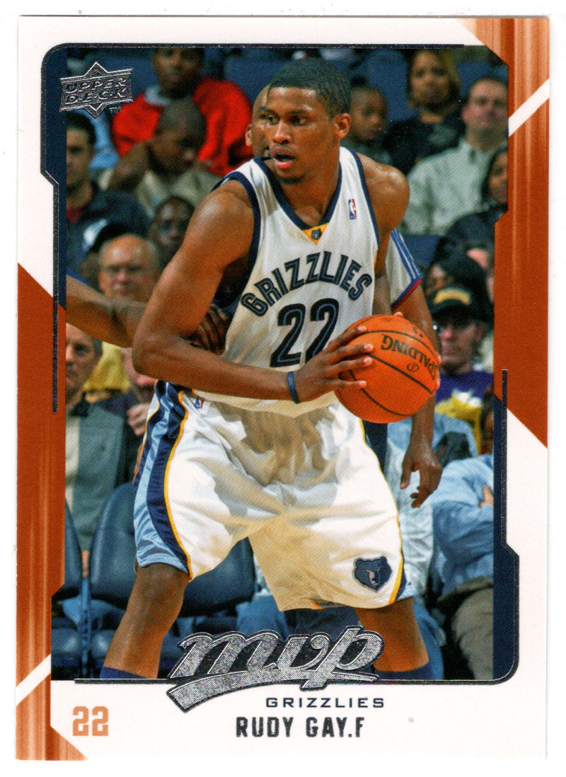 Rudy Gay - Memphis Grizzlies (NBA Basketball Card) 2008-09 Upper Deck MVP # 75 Mint