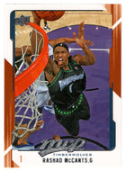 Rashad McCants - Minnesota Timberwolves (NBA Basketball Card) 2008-09 Upper Deck MVP # 91 Mint