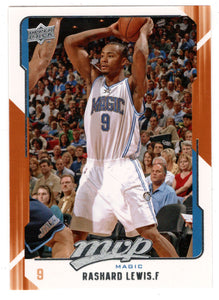 Rashard Lewis - Orlando Magic (NBA Basketball Card) 2008-09 Upper Deck MVP # 114 Mint