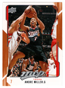 Andre Miller - Philadelphia 76ers (NBA Basketball Card) 2008-09 Upper Deck MVP # 119 Mint