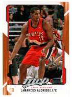 LaMarcus Aldridge - Portland Trail Blazers (NBA Basketball Card) 2008-09 Upper Deck MVP # 131 Mint