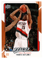 Travis Outlaw - Portland Trail Blazers (NBA Basketball Card) 2008-09 Upper Deck MVP # 132 Mint