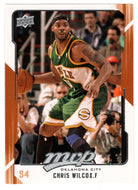 Chris Wilcox - Oklahoma City Thunder (NBA Basketball Card) 2008-09 Upper Deck MVP # 149 Mint