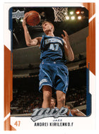 Andrei Kirilenko - Utah Jazz (NBA Basketball Card) 2008-09 Upper Deck MVP # 162 Mint