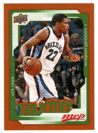 Rudy Gay - Memphis Grizzlies - Team MVP (NBA Basketball Card) 2008-09 Upper Deck MVP # 184 Mint