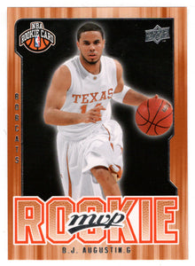 D.J. Augustin RC - Charlotte Bobcats (NBA Basketball Card) 2008-09 Upper Deck MVP # 209 Mint