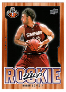 Robin Lopez RC - Phoenix Suns (NBA Basketball Card) 2008-09 Upper Deck MVP # 215 Mint