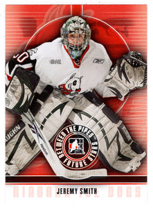 Jeremy Smith - Future Stars (NHL - CHL Hockey Card) 2008-09 ITG Between the Pipes # 20 Mint