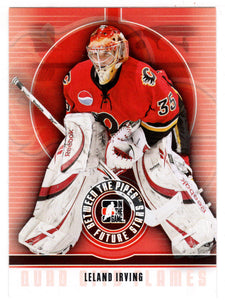 Leland Irving - Future Stars (NHL - CHL Hockey Card) 2008-09 ITG Between the Pipes # 30 Mint
