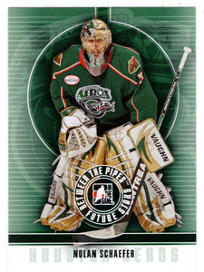 Nolan Schaefer - Future Stars (NHL - CHL Hockey Card) 2008-09 ITG Between the Pipes # 36 Mint