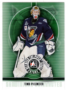 Timo Pielmeier - Future Stars (NHL - CHL Hockey Card) 2008-09 ITG Between the Pipes # 59 Mint