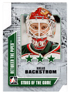 Niklas Backstrom - Stars of the Game (NHL Hockey Card) 2008-09 ITG Between the Pipes # 67 Mint