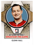Glenn Hall - Greats of the Game (NHL Hockey Card) 2008-09 ITG Between the Pipes # 74 Mint