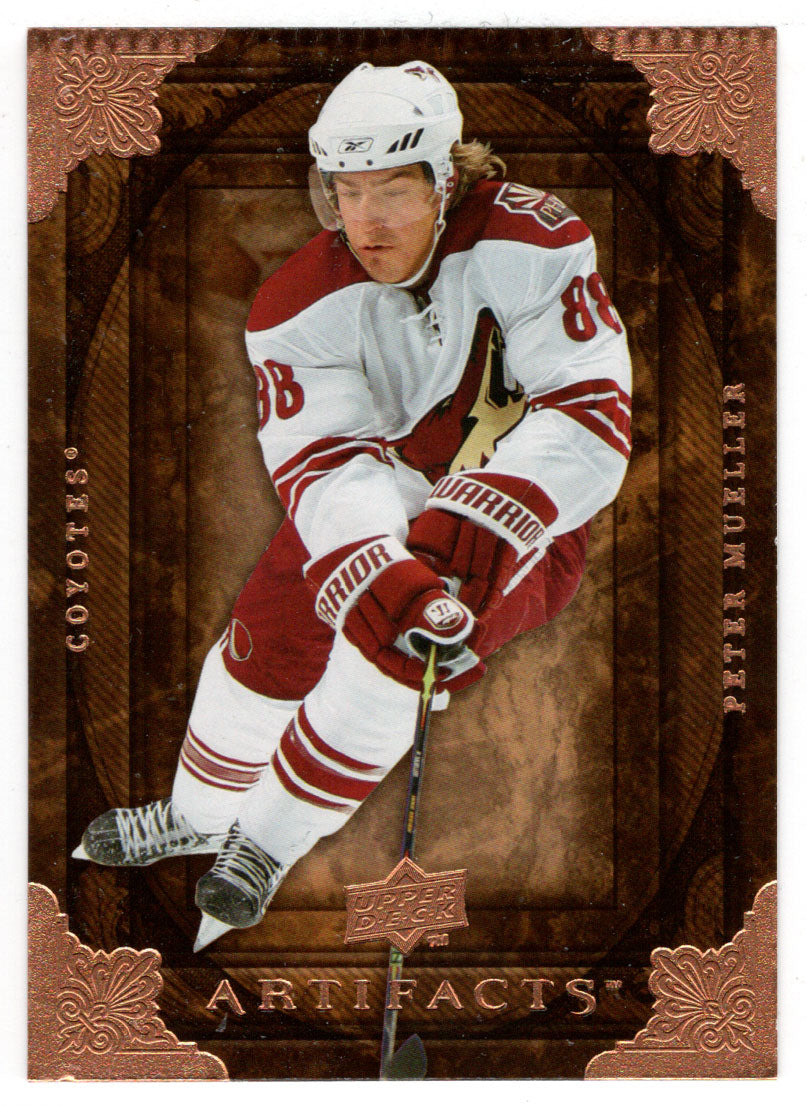 Peter Mueller - Phoenix Coyotes (NHL Hockey Card) 2008-09 Upper Deck Artifacts # 25 Mint