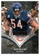 Brian Urlacher - Chicago Bears (NFL Football Card) 2008 Upper Deck Icons # 16 Mint