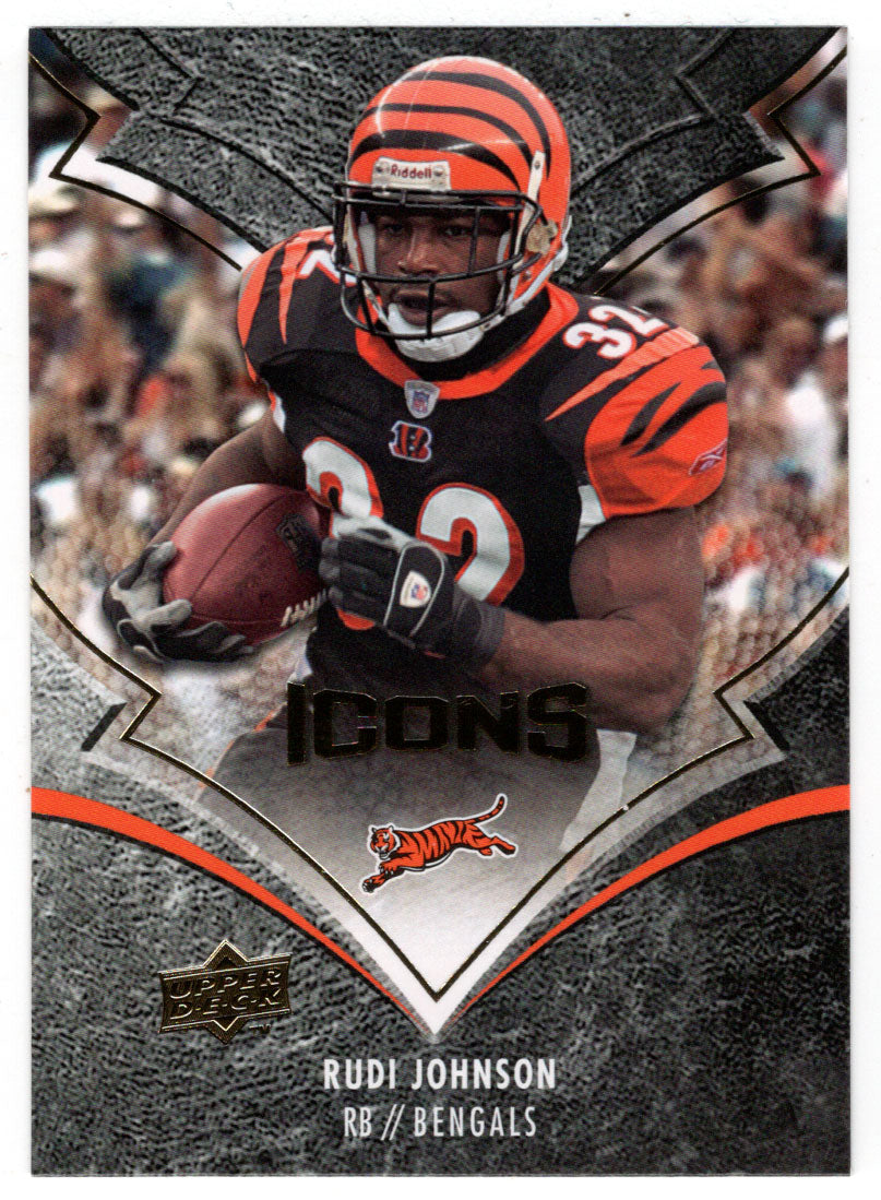 Rudi Johnson - Cincinnati Bengals (NFL Football Card) 2008 Upper