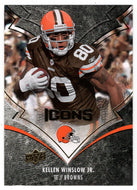 Kellen Winslow Jr. - Cincinnati Bengals (NFL Football Card) 2008 Upper Deck Icons # 23 Mint