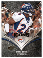 Champ Bailey - Denver Broncos (NFL Football Card) 2008 Upper Deck Icons # 30 Mint