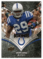 Joseph Addai - Indianapolis Colts (NFL Football Card) 2008 Upper Deck Icons # 32 Mint