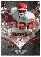 Dwayne Bowe - Kansas City Chiefs (NFL Football Card) 2008 Upper Deck Icons # 50 Mint